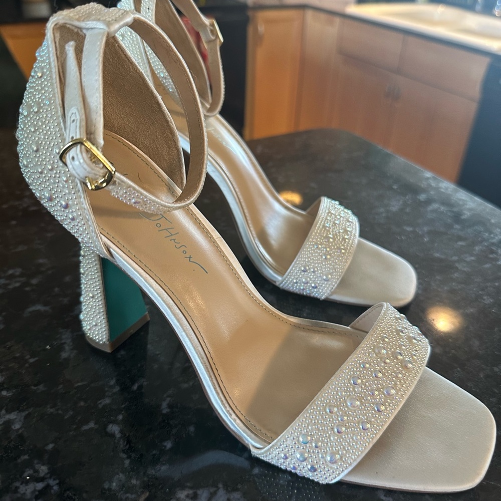 Betsey Johnson heels, worn once